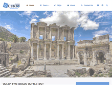 Tablet Screenshot of curiotravel.com
